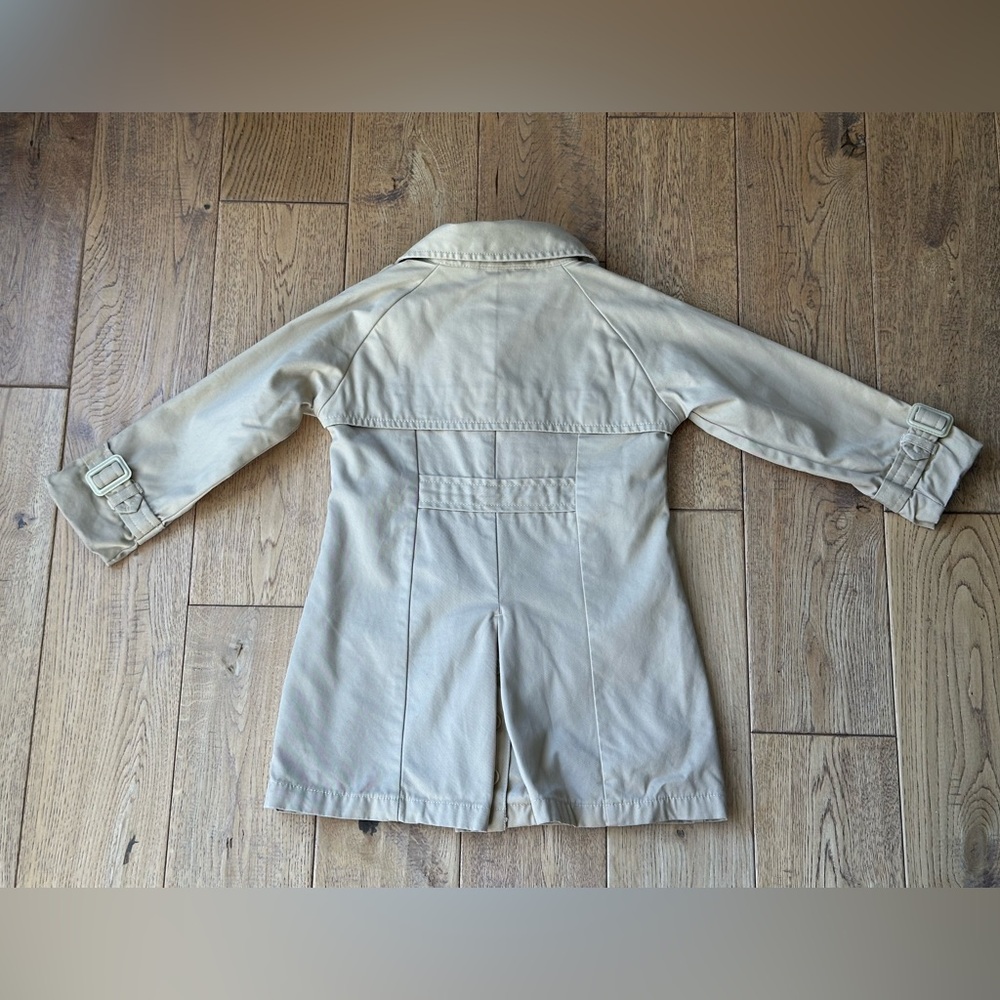 Baby Gap Khaki Trench Coat size 3T - Picture 6 of 8